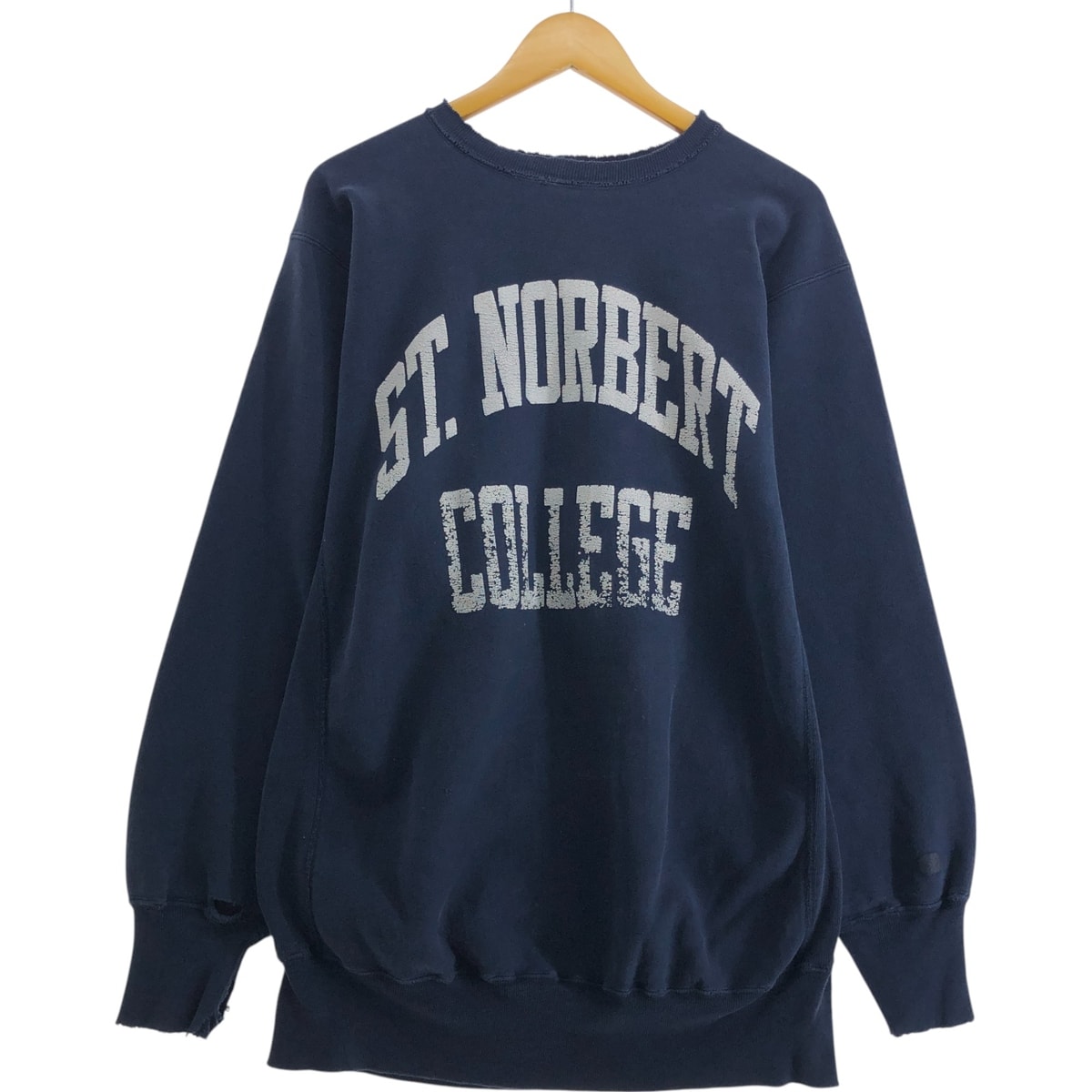 古着 90年代 チャンピオン Champion REVERSE WEAVE リバースウィーブ 刺繍タグ カレッジスウェットシャツ トレーナー USA製 メンズXXL相当 ヴィンテージ/eaa534076