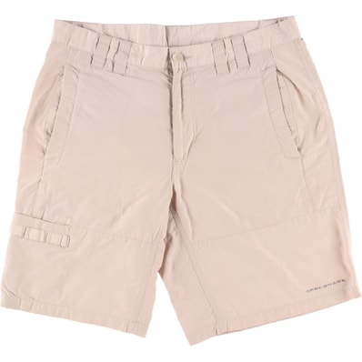 古着 90~00年代 コロンビア Columbia OMNI-SHADE PFG リップストップ ショーツ ショートパンツ メンズw34相当/eaa548430