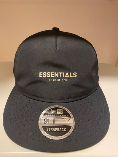 NEW ERA FEAR OF GOD ESSENTIALS RC 9FIFTY LOGO "Black"