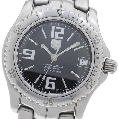 タグホイヤー リンク クロノメーター デイト WT5210 メンズ 【中古】