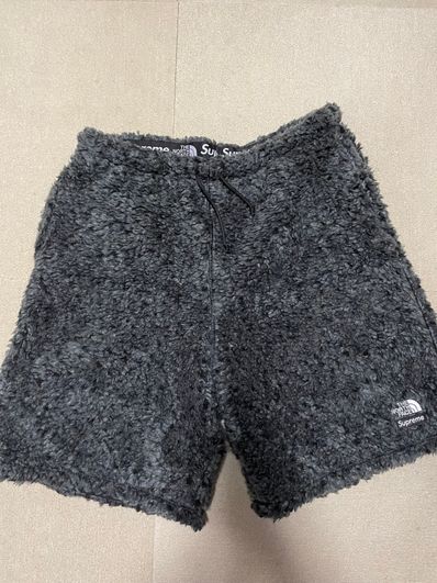 Supreme x The North Face High Pile Fleece Short "Black"