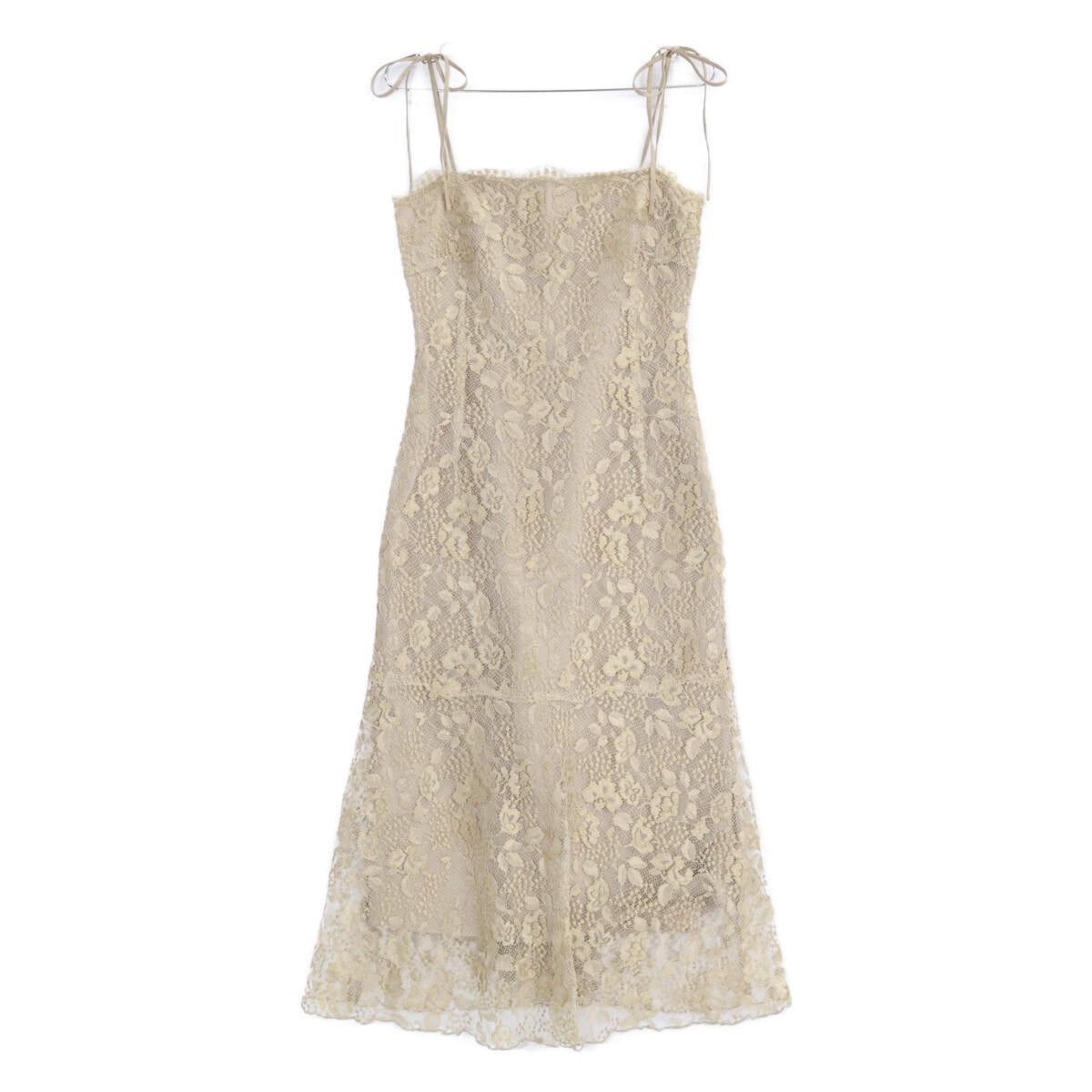 ピアノフォルテマックスマーラ レース刺繍 ドレス 38