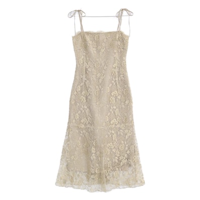 ピアノフォルテマックスマーラ レース刺繍 ドレス 38