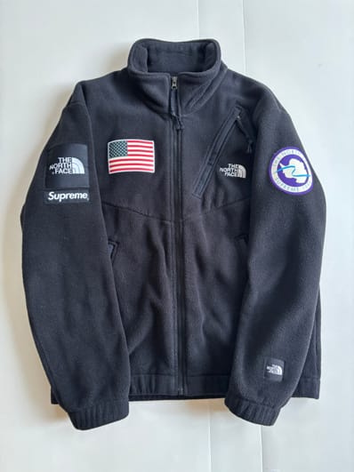 Supreme x The North Face Polartec Fleece Jacket "Black"