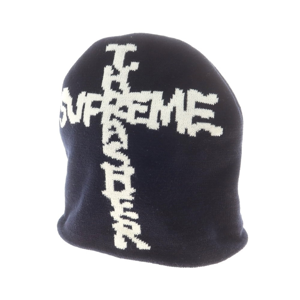 【中古】シュプリーム Supreme 2024年秋冬 Thrasher Beanie アクリル ニットキャップ ブラック【サイズONE SIZE(58cm)】【メンズ】