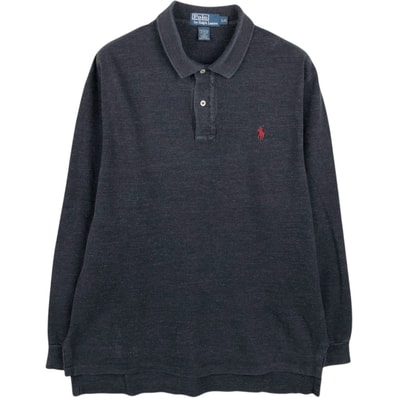 古着 ラルフローレン Ralph Lauren POLO by Ralph Lauren 長袖 ポロシャツ メンズL相当/eaa667623