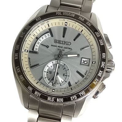 SEIKO セイコー 8B54-0BB0 BRIGHTZ ブライツ ソーラー電波 メンズ 腕時計 C1318