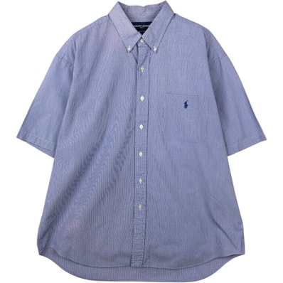 古着 ラルフローレン Ralph Lauren RALPH LAUREN GOLF TILDEN 半袖 ボタンダウン チェックシャツ メンズXL相当/eaa644853