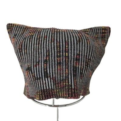 猫耳 ニット帽 総柄【1142161020455】