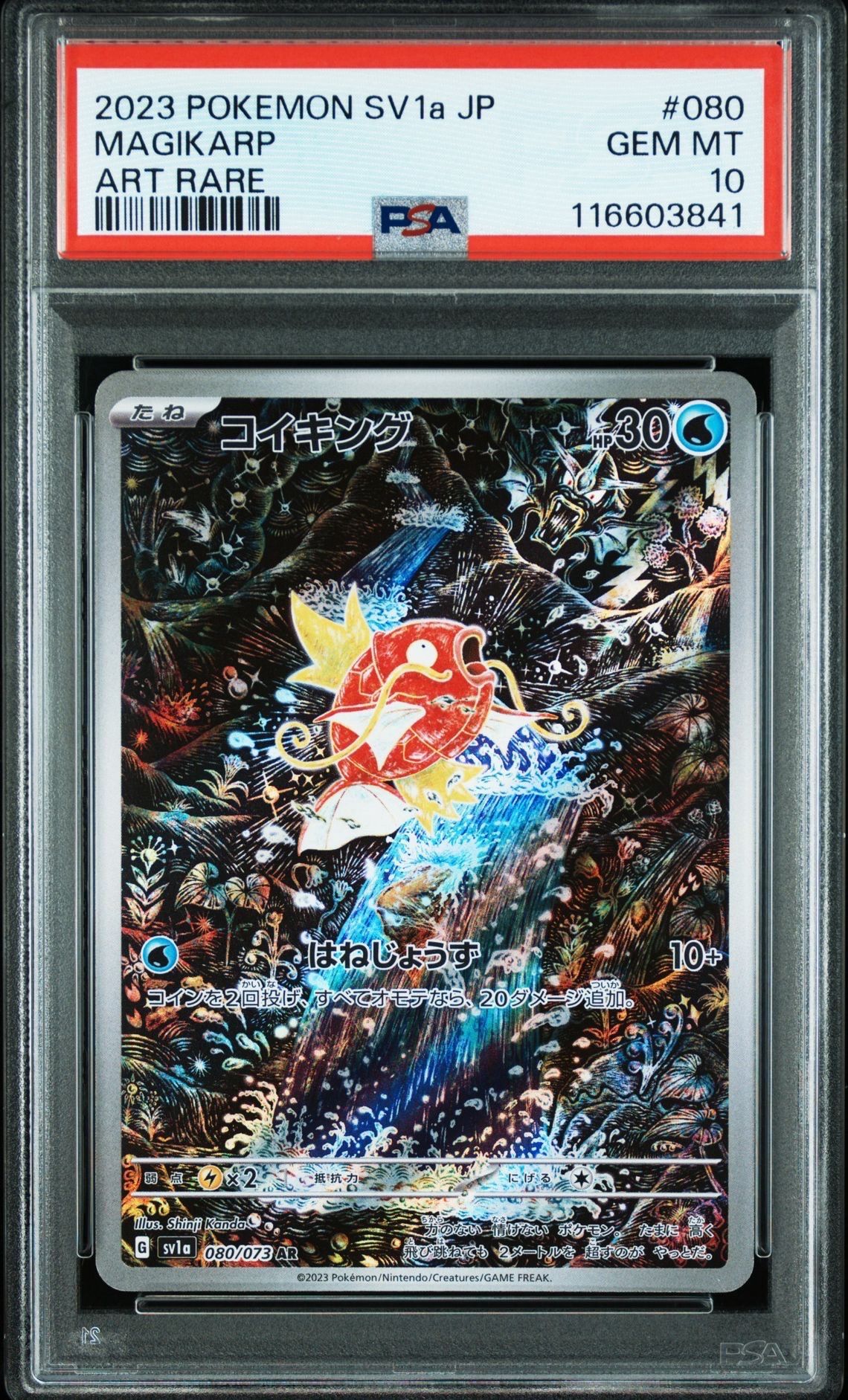 コイキング AR[SV1a 080/073](スカーレット&バイオレット 拡張パック「トリプレットビート」)