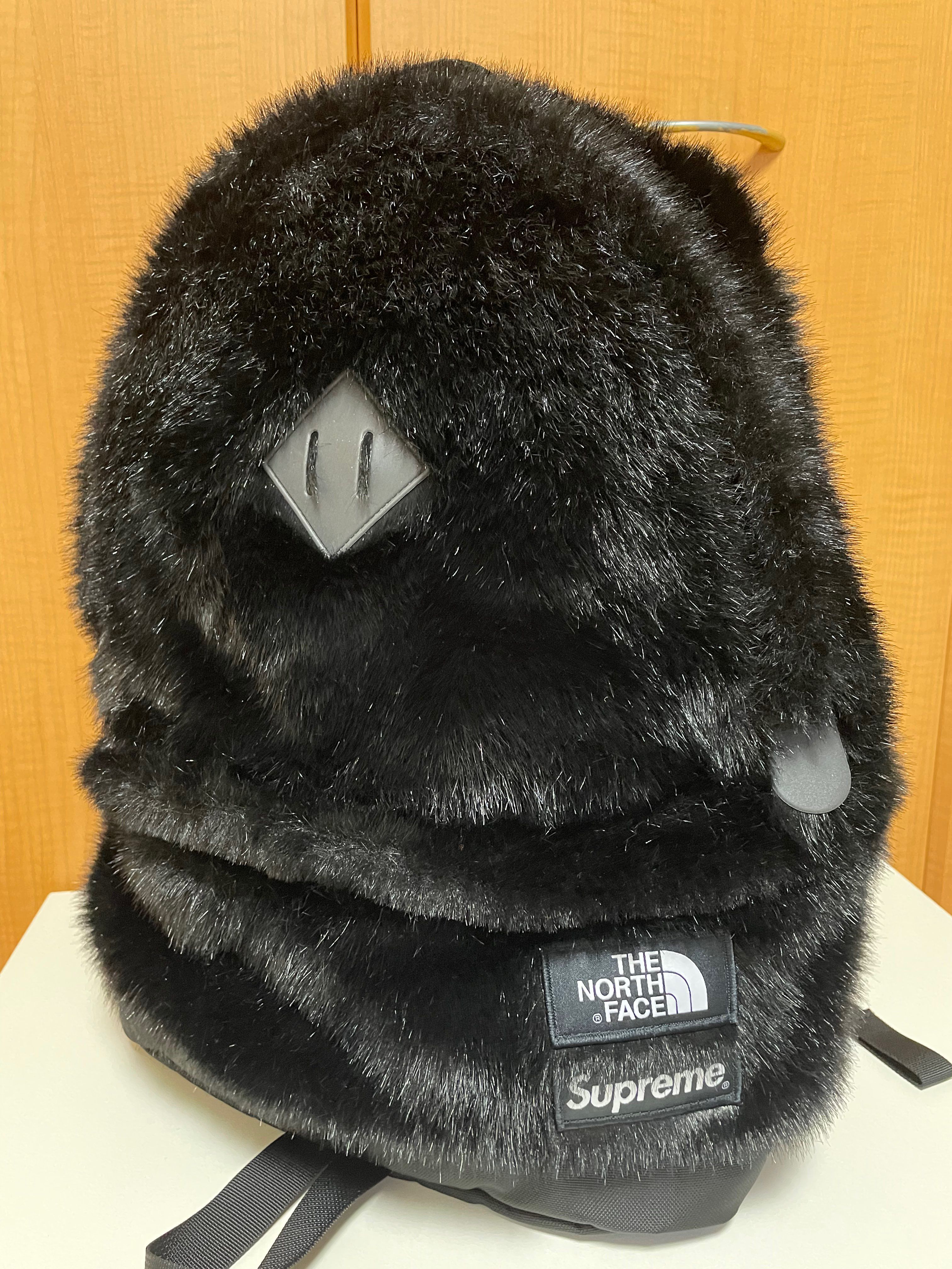 Supreme x The North Face Faux Fur Backpack "Black"