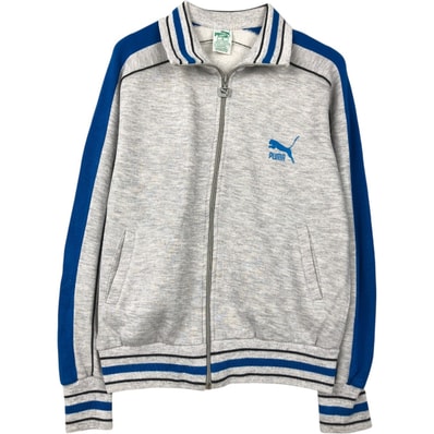 古着 80~90年代 プーマ PUMA フルジップスウェットシャツ トレーナー メンズM相当 ヴィンテージ/eaa671768