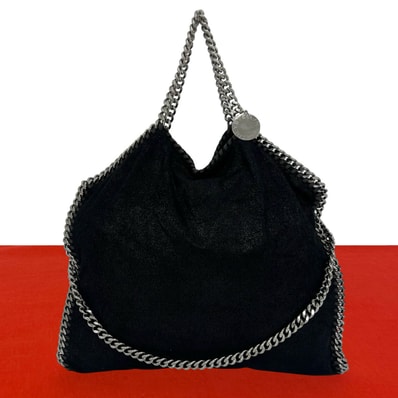 Stella McCartney ステラマッカートニー ファラベラ レザー ショルダーバッグ ブラック
36841
