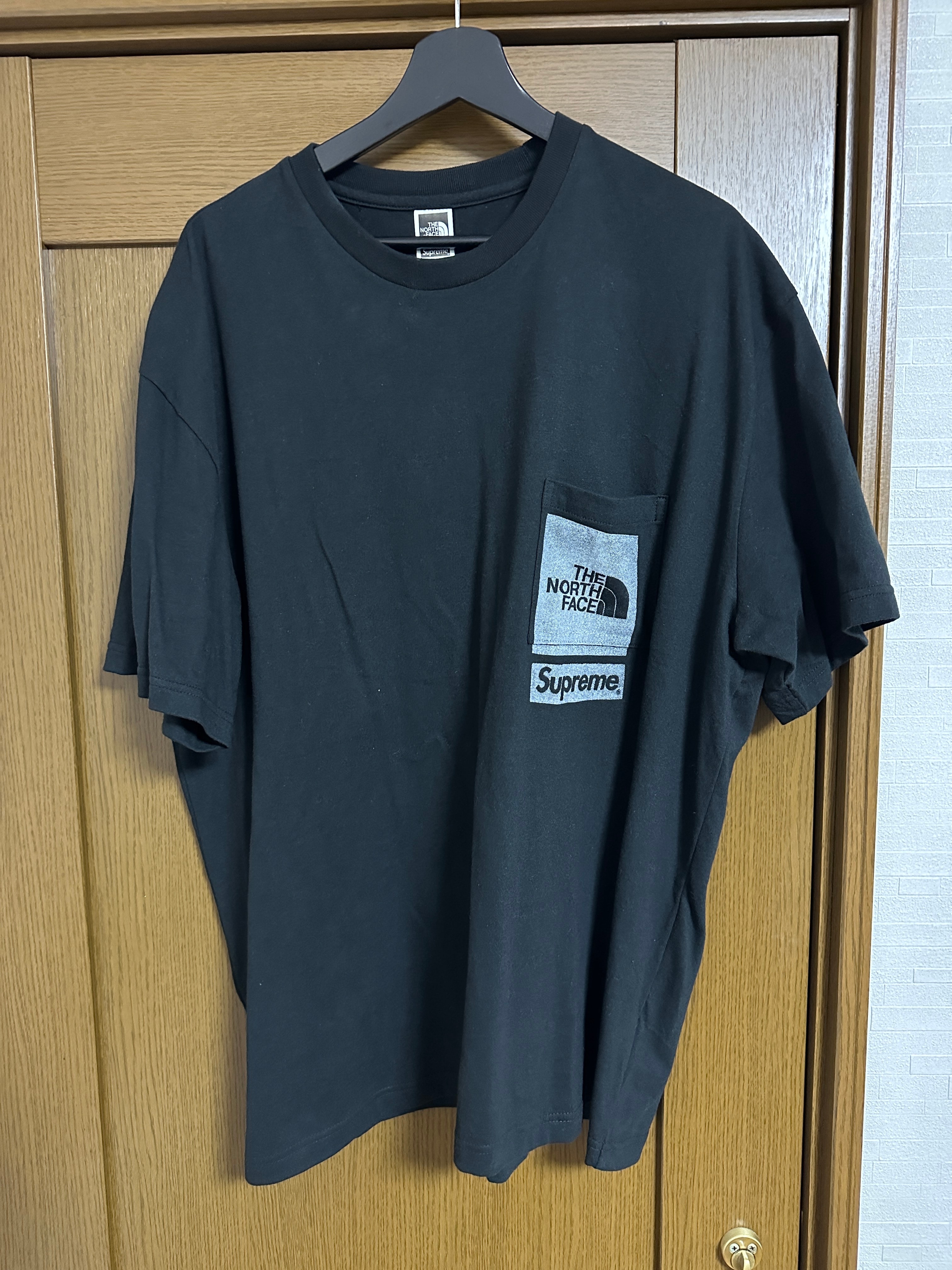 Supreme x The North Face Printed Pocket Tee "Black"