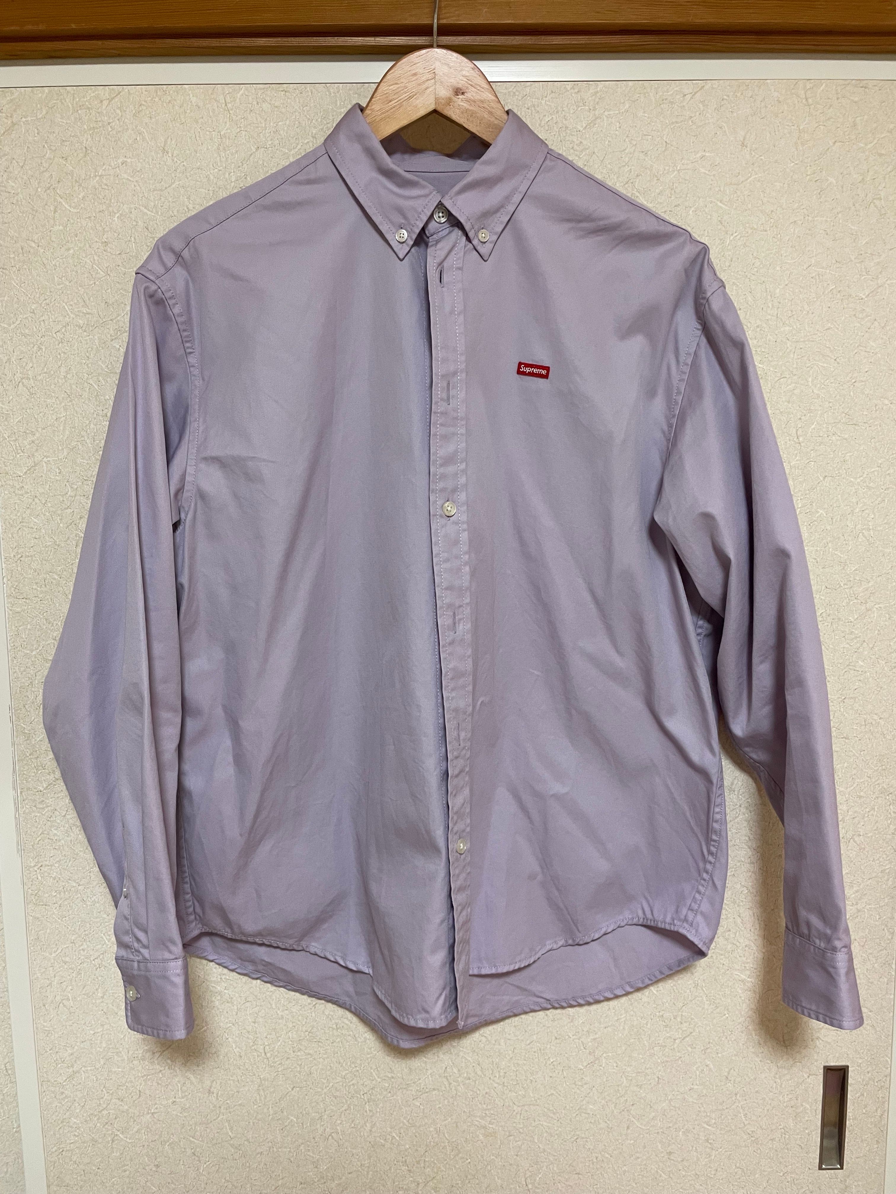 Supreme Small Box Shirt "Lavender" (22SS)