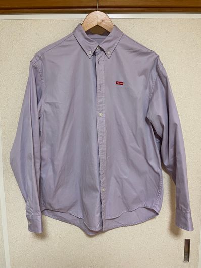 Supreme Small Box Shirt "Lavender" (22SS)