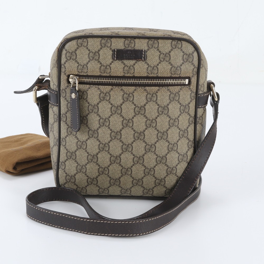 ■美品 グッチ GGスプリーム 233268 ショルダーバッグ