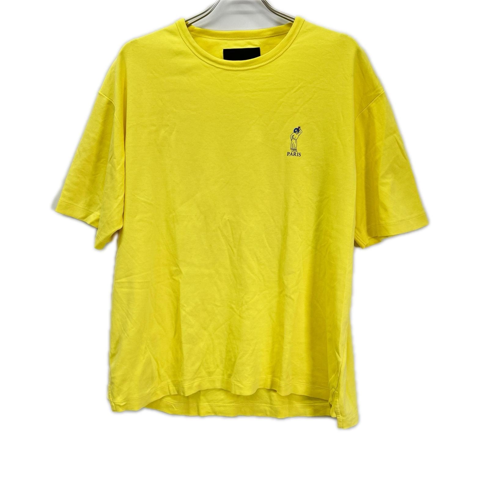 ランバンコレクション 138505 イエロー サントロペ プリント 半袖 Tシャツ 50