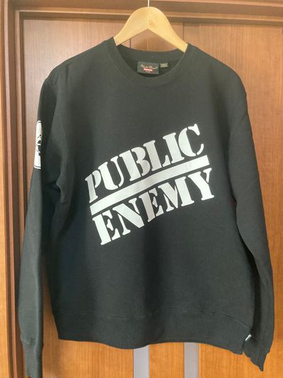 Supreme Undercover Public Enemy Crewneck Sweatshirt "Black"