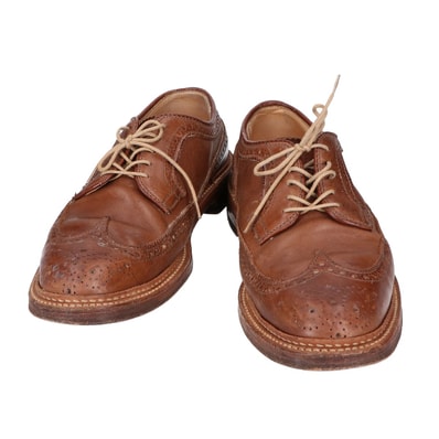 オールデン 97870 ナチュラルクロムエクセル バリーラスト フルブローグ シューズ 7D