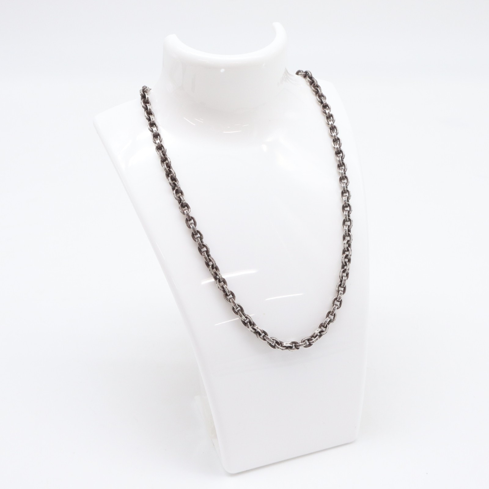 Chrome Hearts Paper Chain Necklace "Silver"