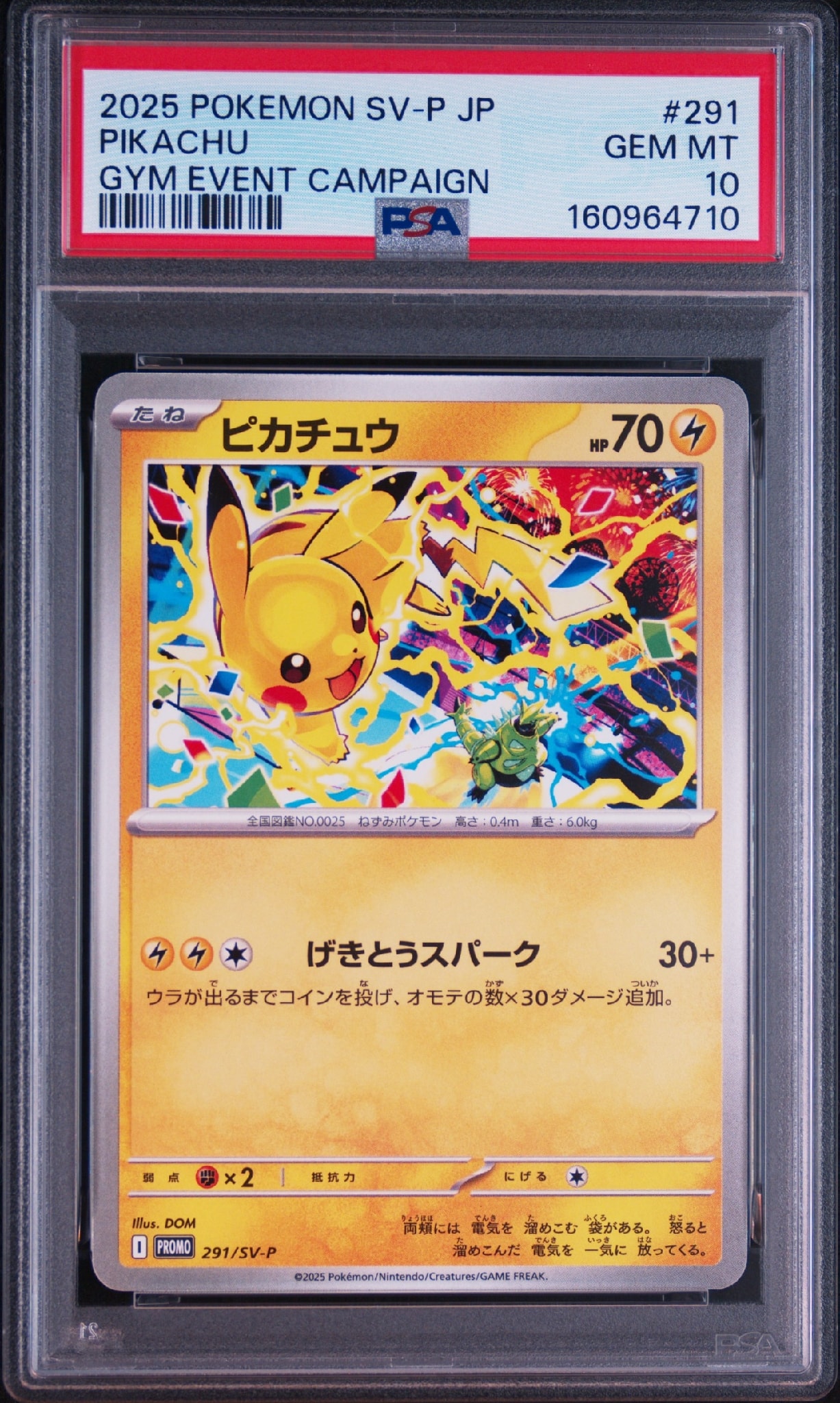 ピカチュウ P [SV-P 291](プロモーションカード「SV-P」)通販・買取
