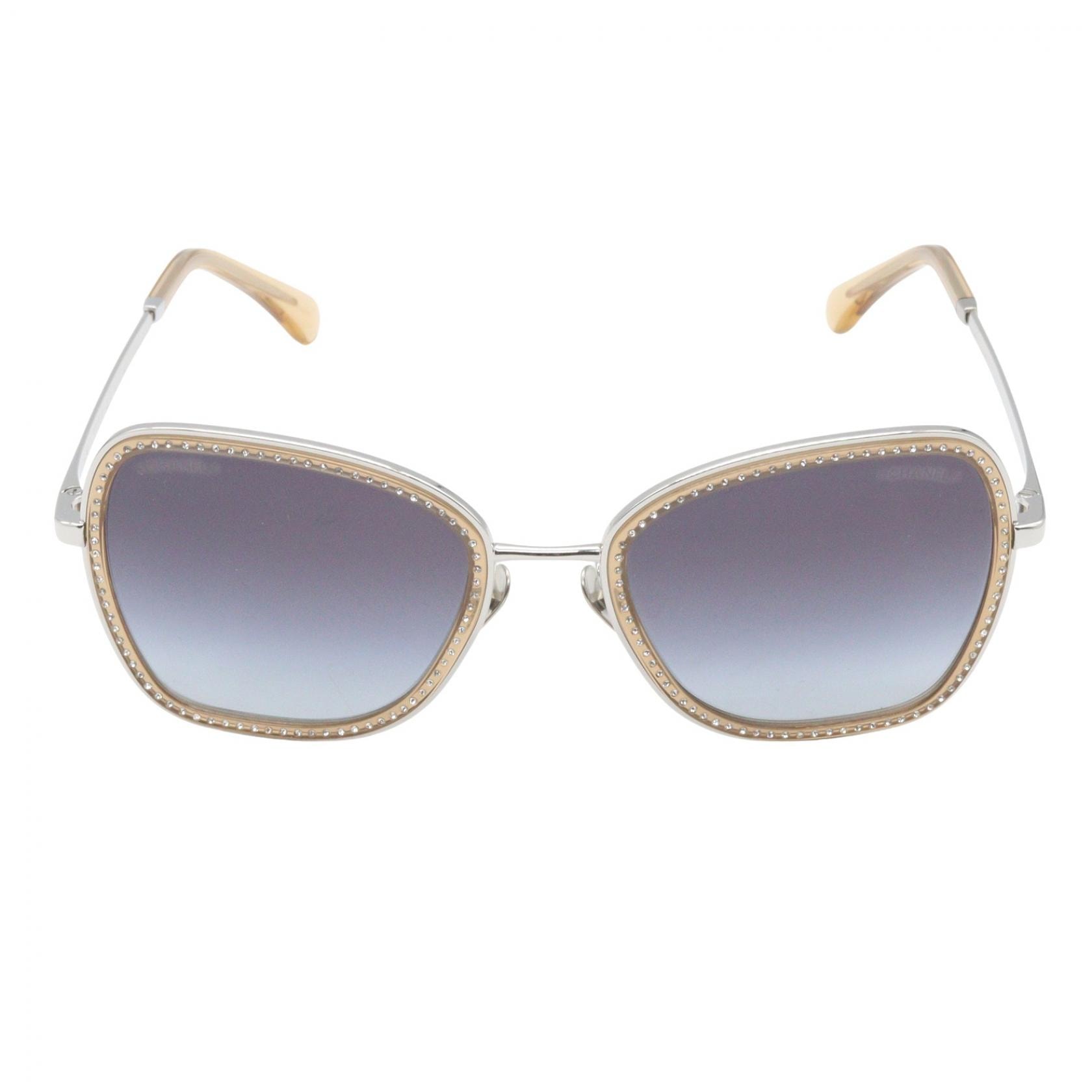 シャネル CHANEL サングラス サングラス 衣料品 メタル レディース シルバー系 / ブラウン系 4277B 475/S6 【中古】