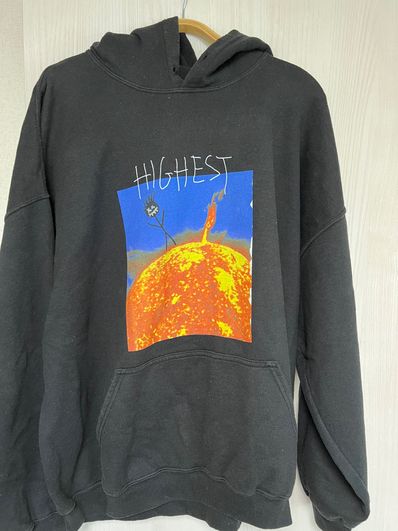 Travis Scott Cactus Jack Highest In The Room Sun Hoodie "Black"