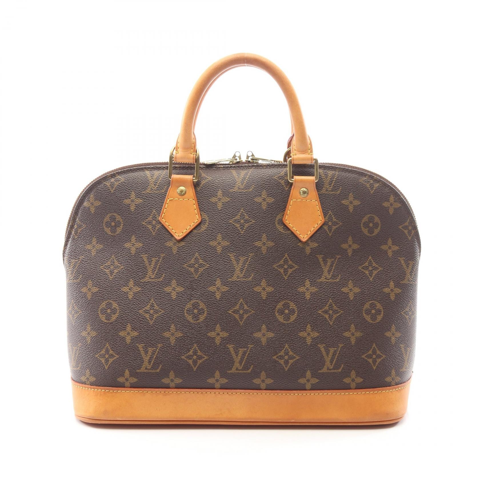 ルイ・ヴィトン LOUIS VUITTON アルマPM ハンドバッグ バッグ PVCコーティングキャンバス レザー モノグラム レディース ブラウン系 M51130 【中古】