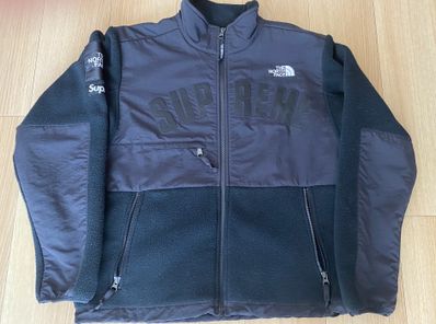 Supreme x The North Face Arc Logo Denali Fleece Jacket "Black"