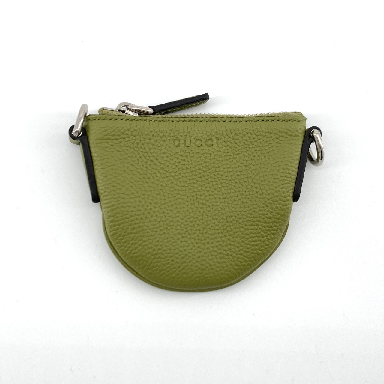GUCCI(グッチ) ロゴ マイクロ ミニ レザー 821831 ショルダーバッグ グリーン