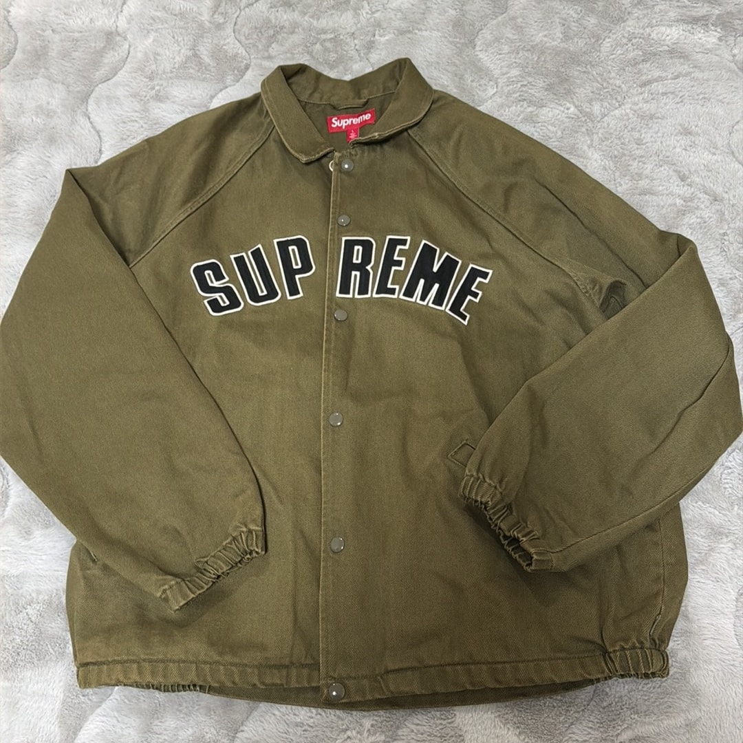 Supreme Arc Denim Coaches Jacket "Olive"