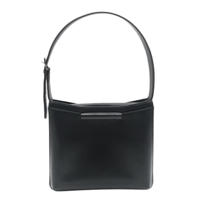 GIVENCHY ジバンシィ ロゴ ヴィンテージ ショルダーバッグ
ワンショルダー ハンドバッグ レザー ブラック レディース
【中古】