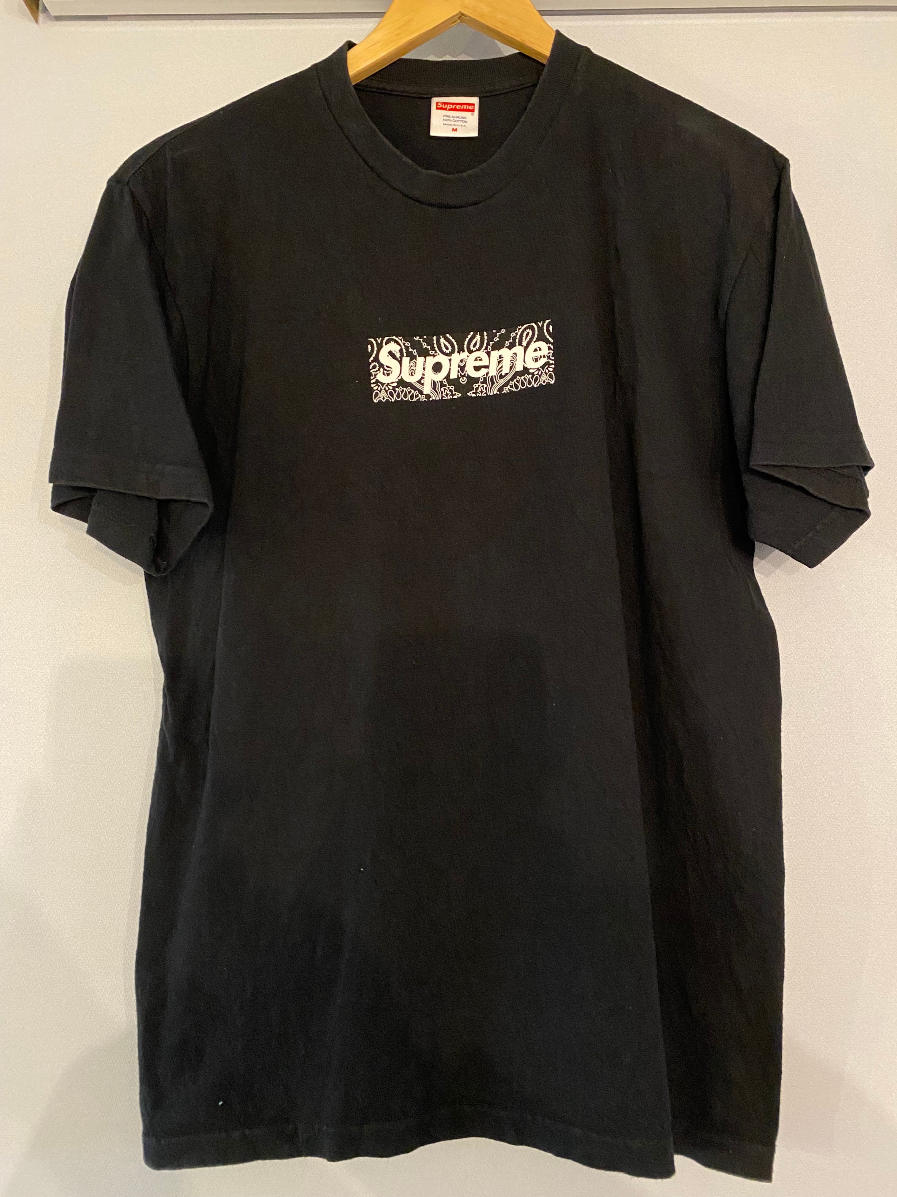 Supreme Bandana Box Logo Tee "Black"