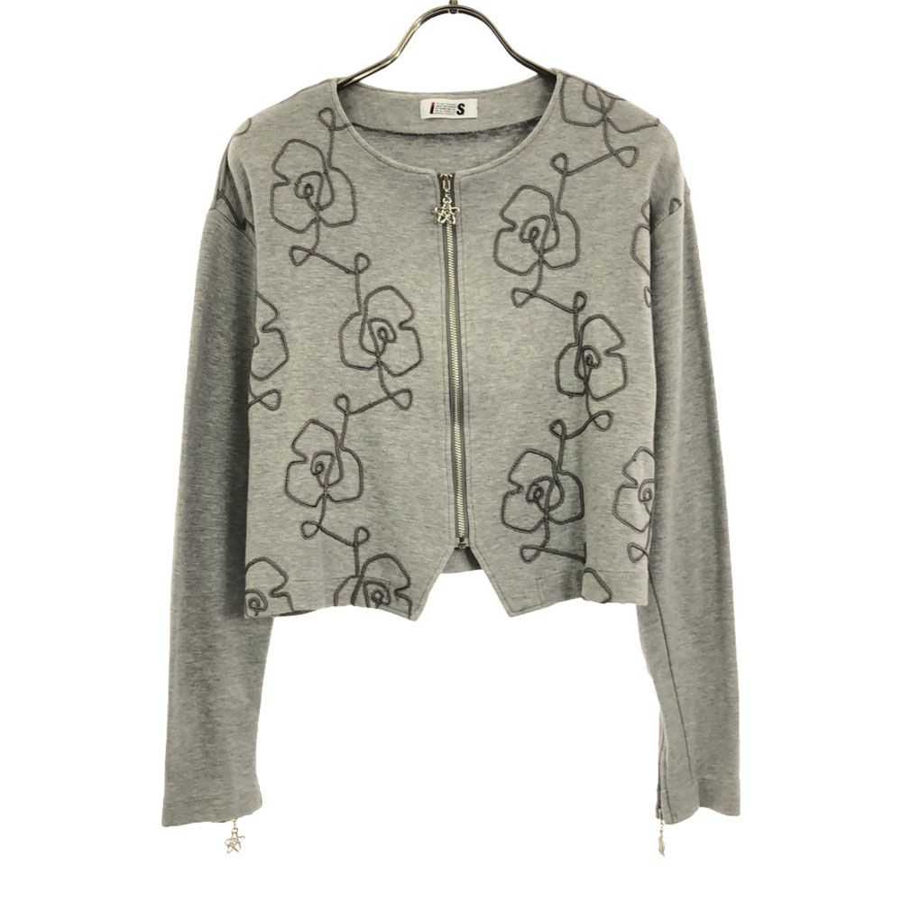 ISSEY MIYAKE スウェット ノーカラージャケット