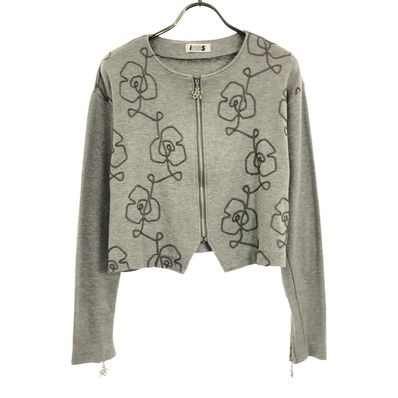 ISSEY MIYAKE スウェット ノーカラージャケット