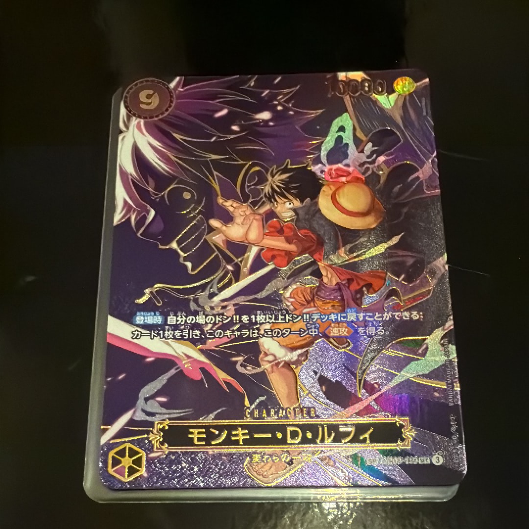 モンキー・D・ルフSEC-SP [OP11-118]「神速の拳」　PSA10 2025 PSA 10 Monkey D Luffy OP11-118 SEC Parallel ONE PIECE Card
