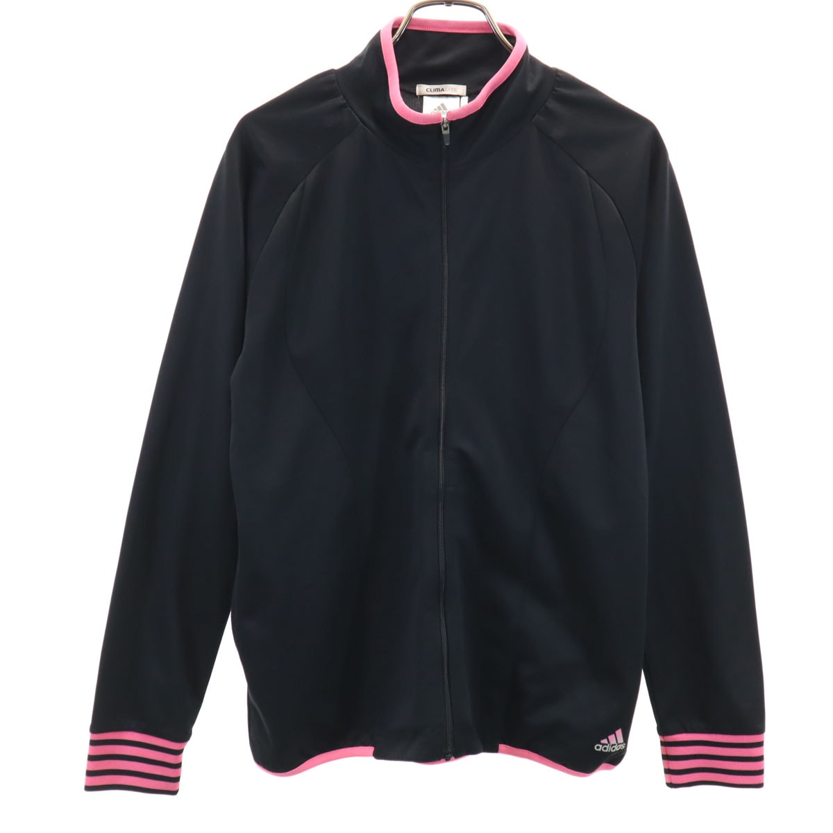 adidas アディダス トラックジャケット M ブラック ジャージ