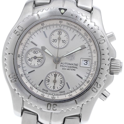 タグホイヤー リンク クロノグラフ CT2113 自動巻き メンズ 【中古】