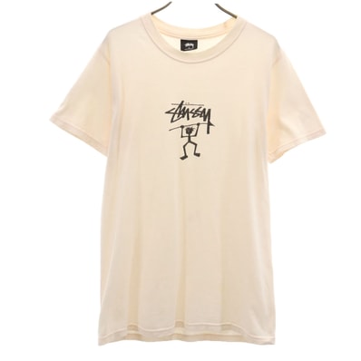 STUSSY ステューシー 半袖 Tシャツ S ペールピンク系