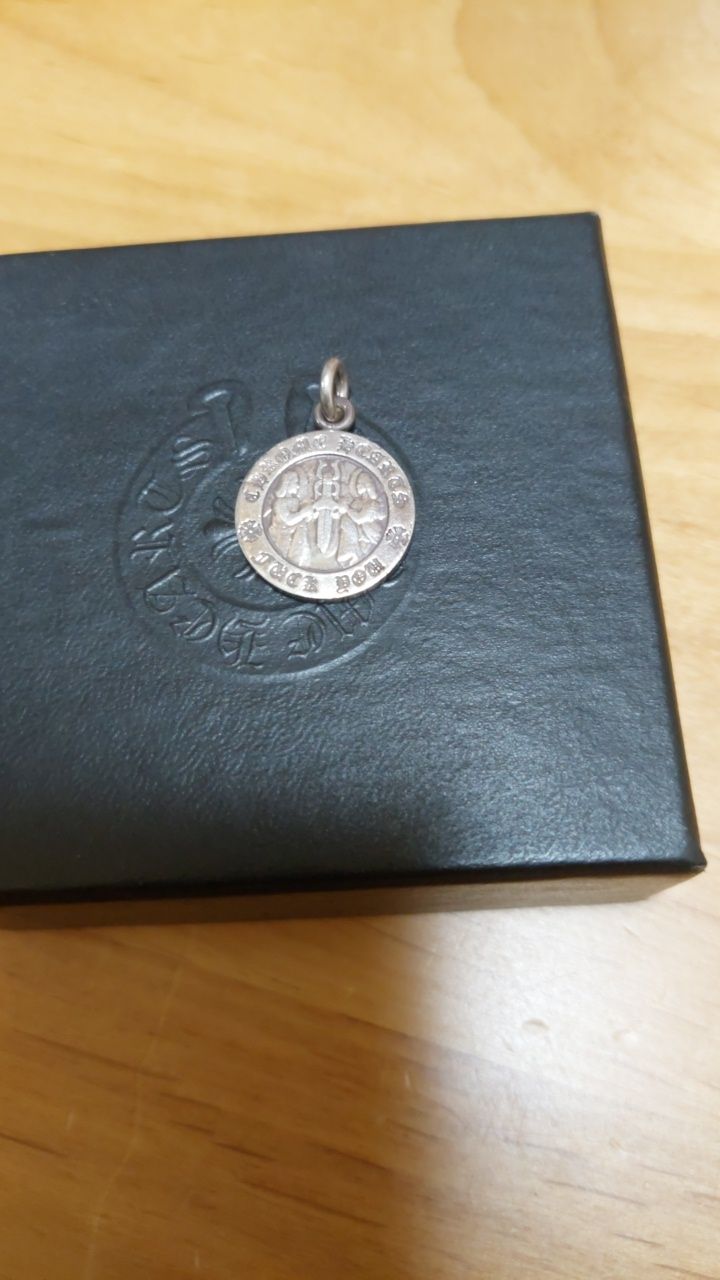 Chrome Hearts Angel Medal Charm Fuck You "Silver"