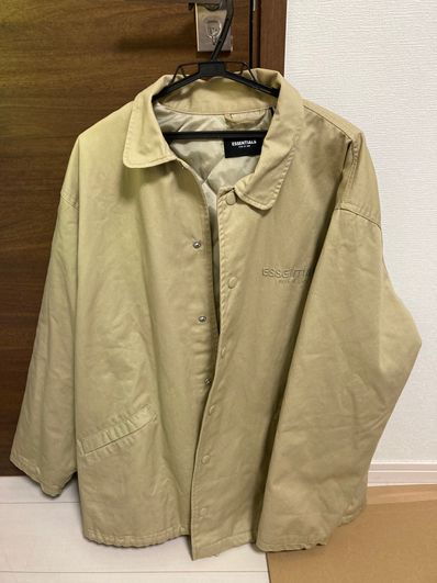 FEAR OF GOD ESSENTIALS Twill Jacket "Khaki"