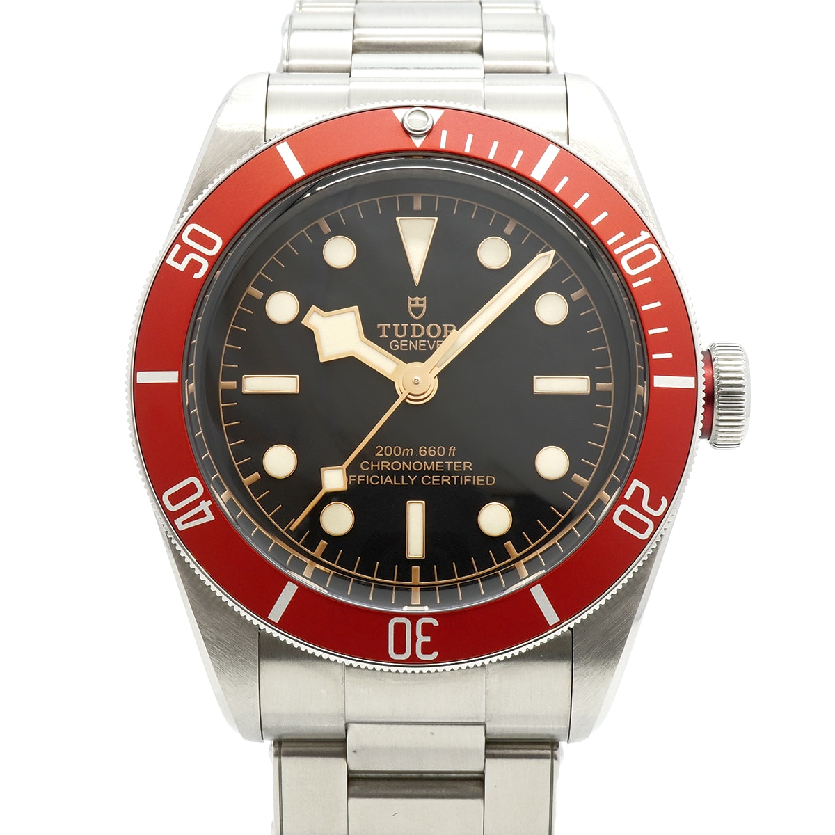 ★最終価格★SALE【6whd0273】チュードル ヘリテージ ブラックベイ 79230R 黒文字盤【中古】腕時計 メンズ