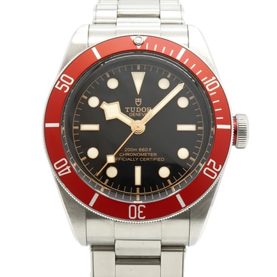 ★最終価格★SALE【6whd0273】チュードル ヘリテージ ブラックベイ 79230R 黒文字盤【中古】腕時計 メンズ