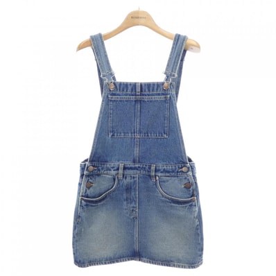プラダ PRADA デニム ビブ オーバーオール ミニドレス GFA132 S231 16PK ワンピース