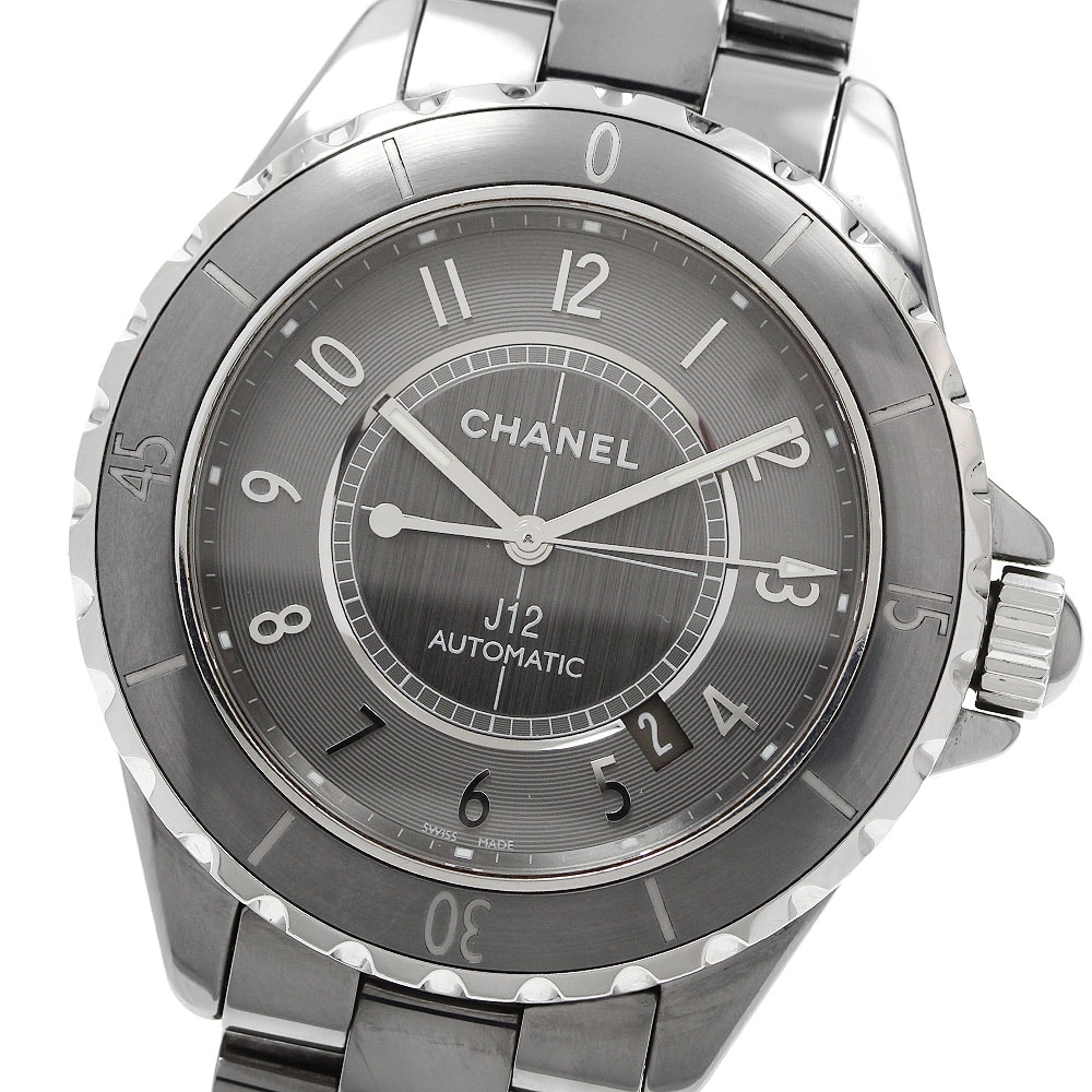 シャネル J12 クロマティック 41MM H2934 メンズ 【中古】