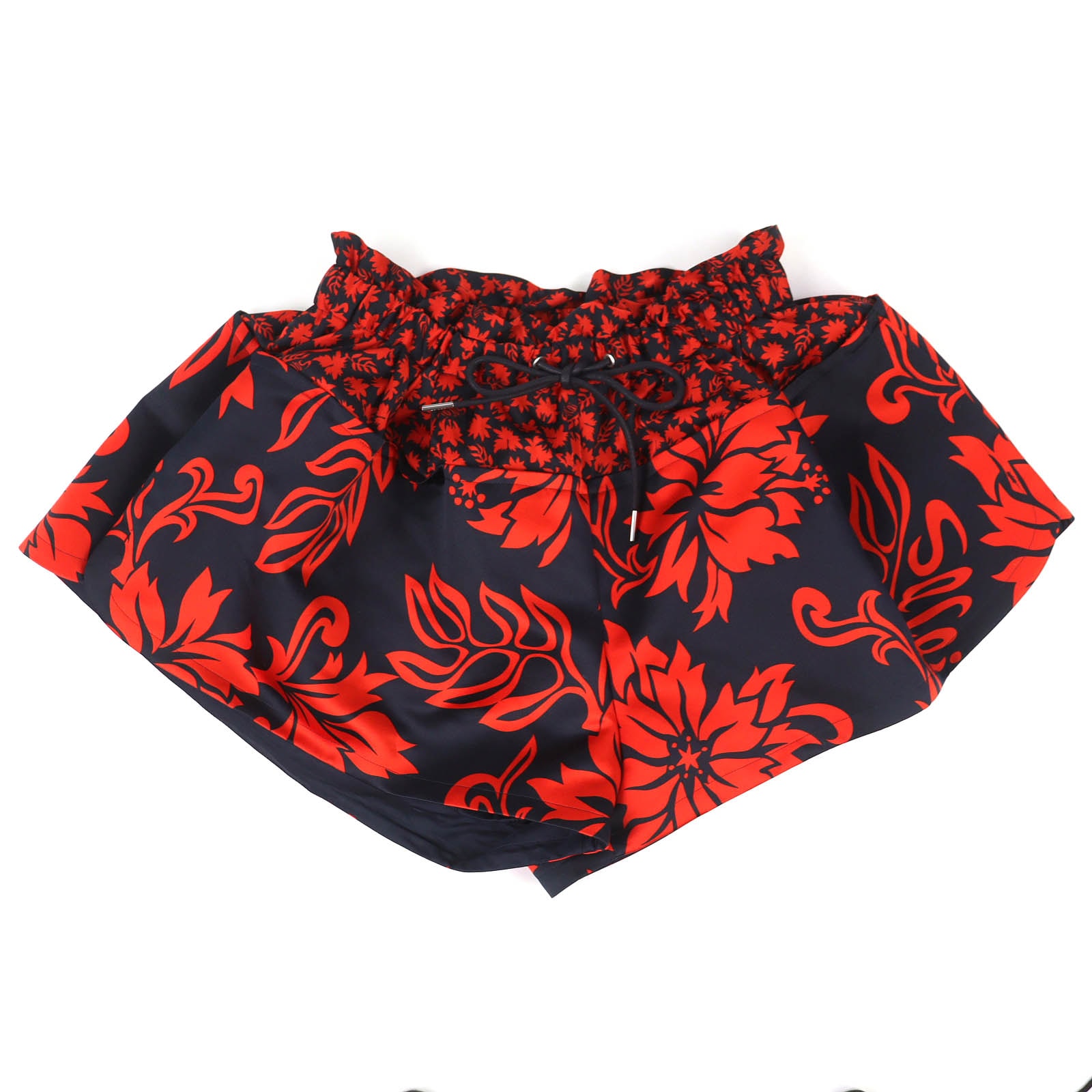 極美品 サカイ ショートパンツ FLORAL SHORTS 0 24-07059