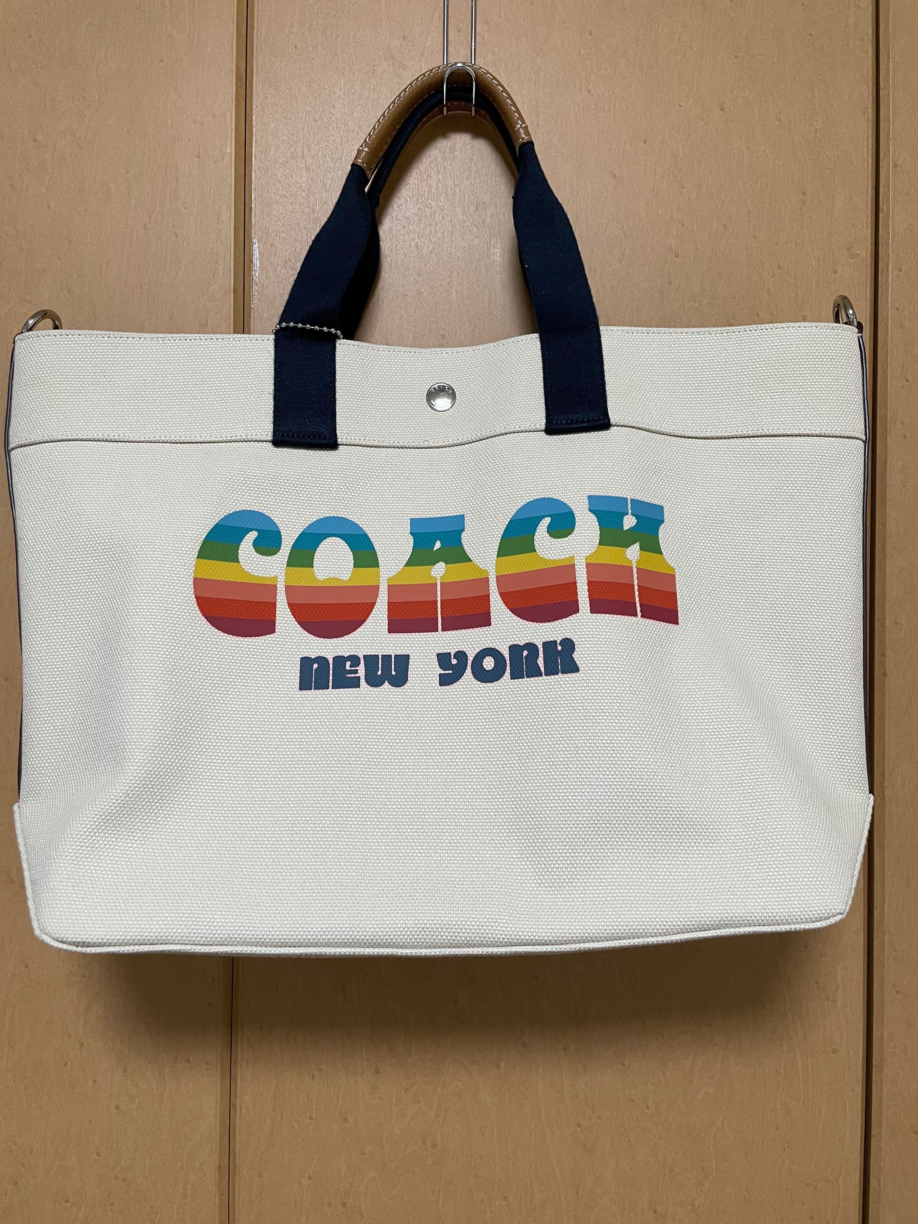 訳あり coach トートバッグ