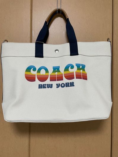 訳あり coach トートバッグ