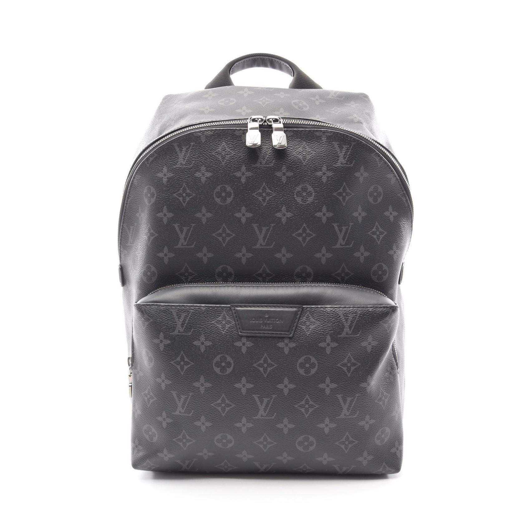 ルイ・ヴィトン LOUIS VUITTON アポロ リュックサック バックパック バッグ PVCコーティングキャンバス レザー モノグラム・エクリプス メンズ ブラック系 M43186 【中古】